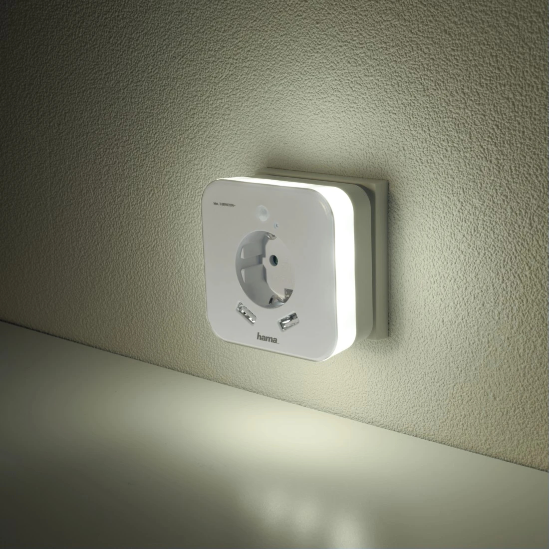 Resim Hama 00223507 Prizli Gece Lambası, Beyaz, Sıcak Beyaz LED, IP20