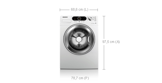 Samsung WF8120SXW washing machine Front-load – image 2
