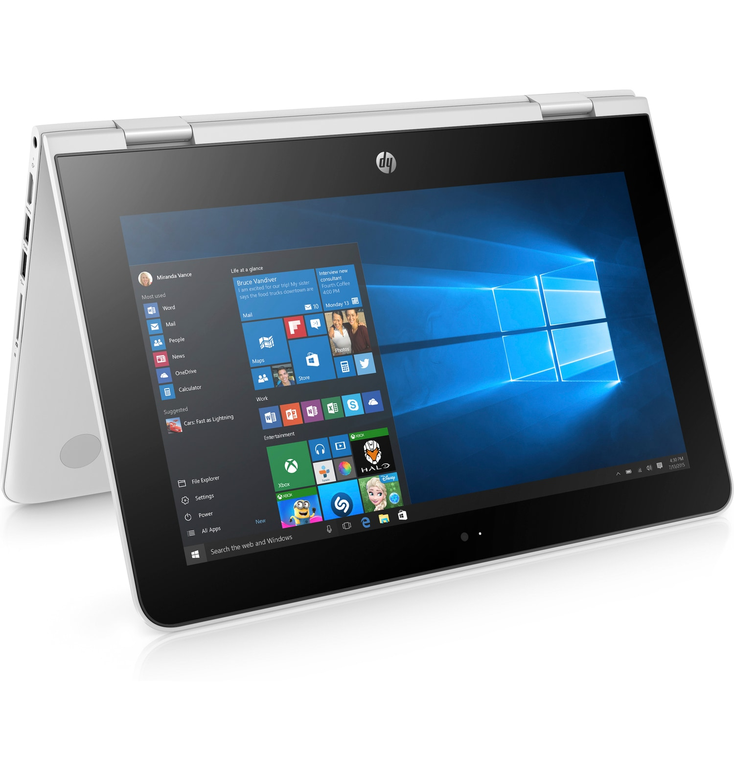 HP x360 7DG13PA laptop Intel® Pentium® Silver N5000 Hybrid (2-in-1) – image 7
