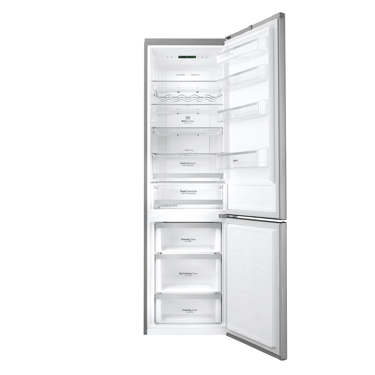 LG GBB60PZGXS fridge-freezer Freestanding – image 4