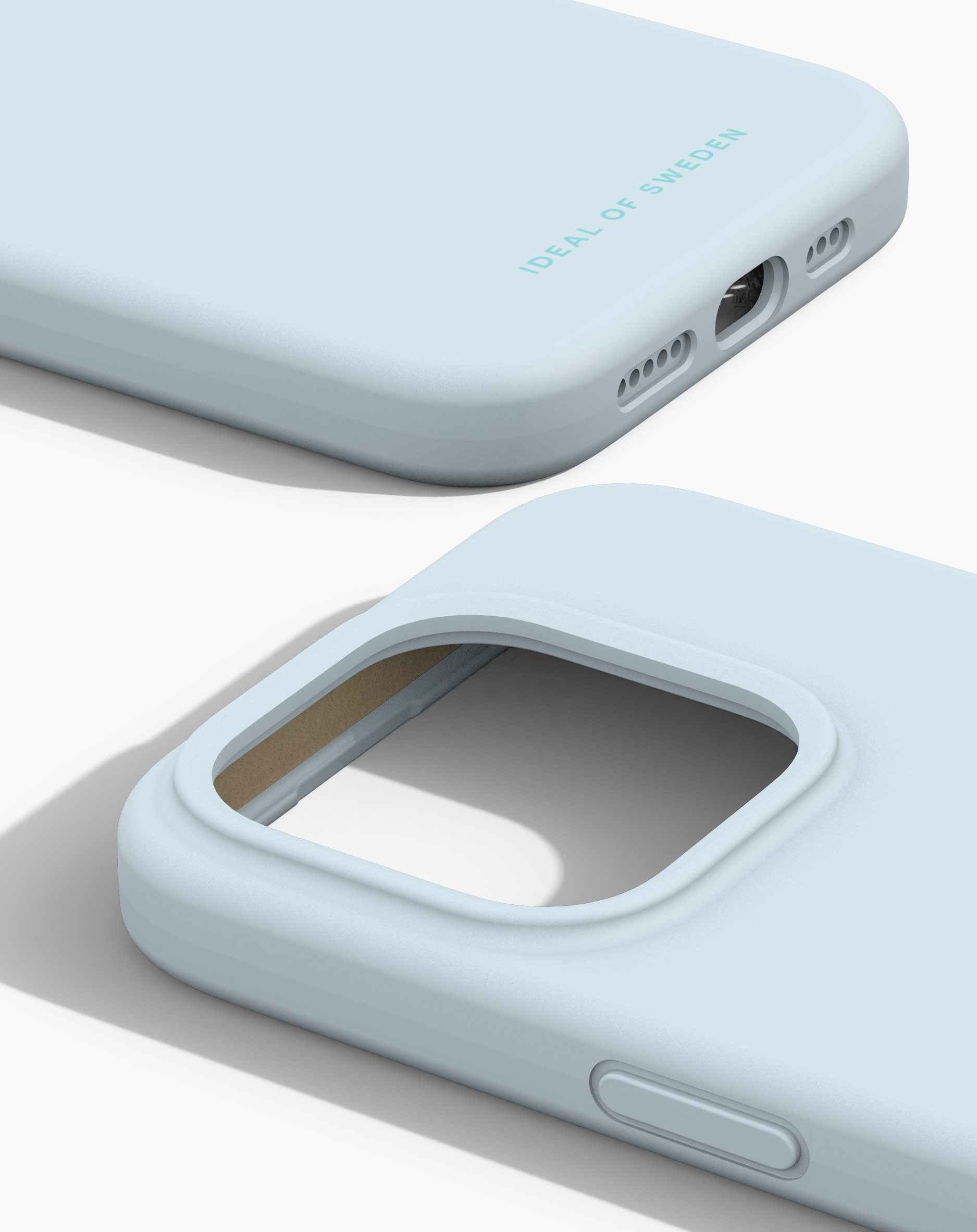 iDeal of Sweden Silicone Case MagSafe iPhone 15 Pro Light Blue – image 2