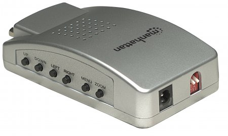 Manhattan PC TV Converter, Displays PC Monitor Signal on TV, Connects a VGA port to TV – ideal for computers without a TV-out connector, Three Year Warranty – image 5
