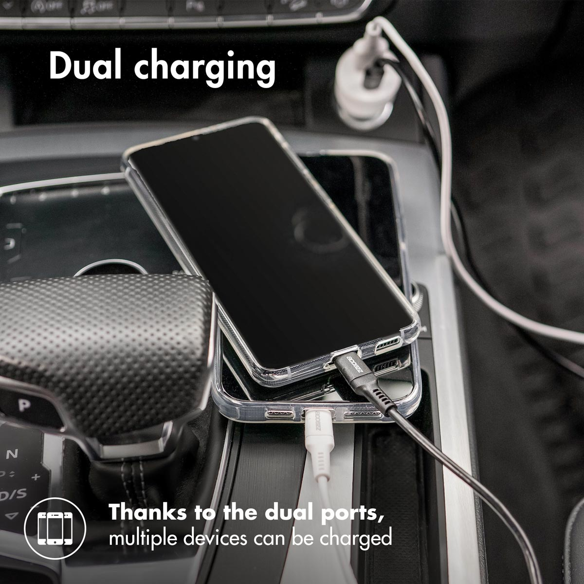 Accezz CARCHARGER50267102 mobile device charger Universal White Cigar lighter Fast charging Auto – image 7