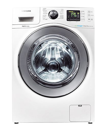 Samsung WD906P4SAWQ/ET washer dryer Freestanding Front-load Grey, White – image 1