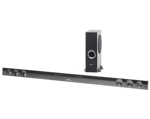 Sharp HT-SB602 soundbar speaker Black 2.1 channels – image 3