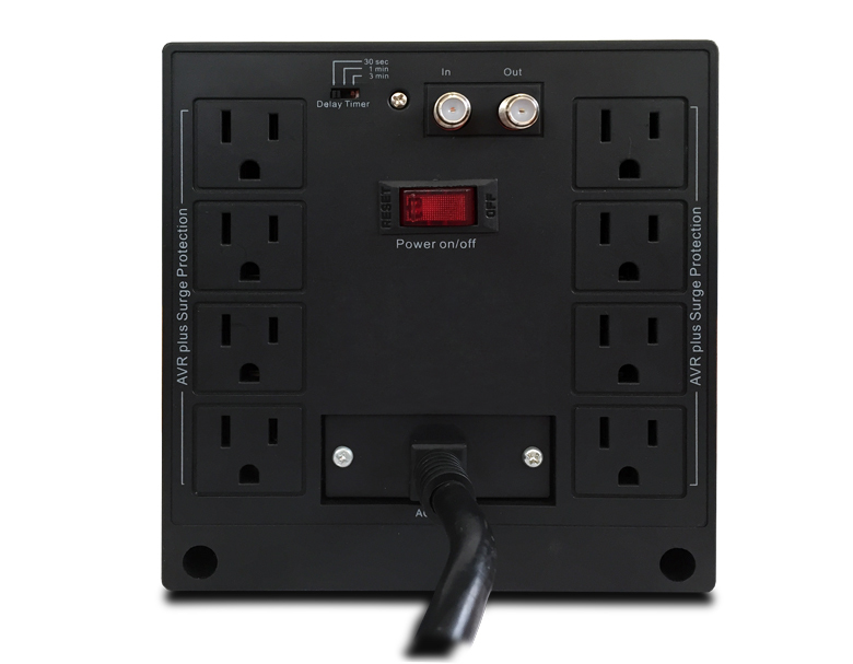 Regulador CDP R-AVR3008 - 3000VA/2400W - 8 Contactos - R-AVR3008 Regulador CDP R-AVR3008 - 3000VA/2400W - 8 Contactos - R-AVR3008