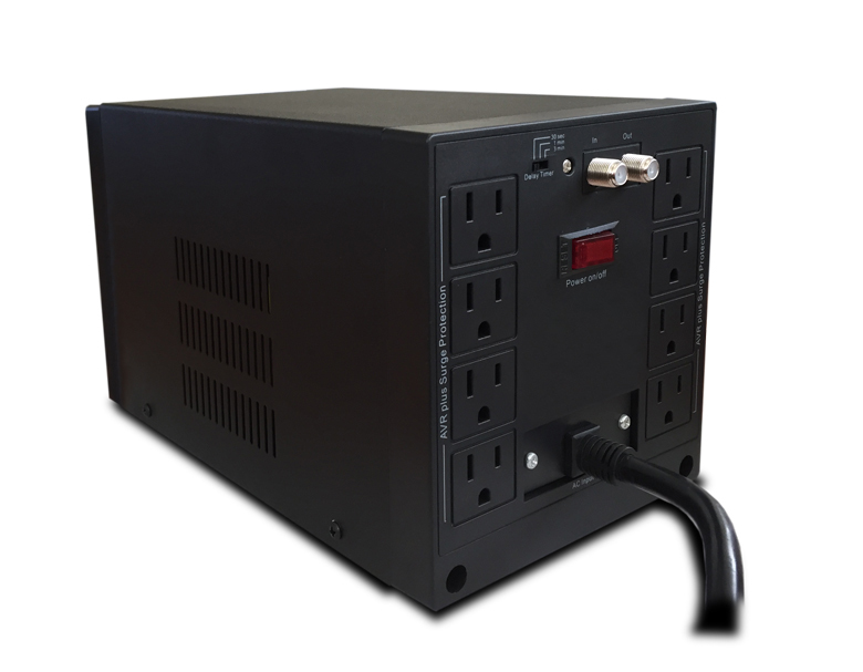 Regulador CDP R-AVR3008 - 3000VA/2400W - 8 Contactos - R-AVR3008 Regulador CDP R-AVR3008 - 3000VA/2400W - 8 Contactos - R-AVR3008