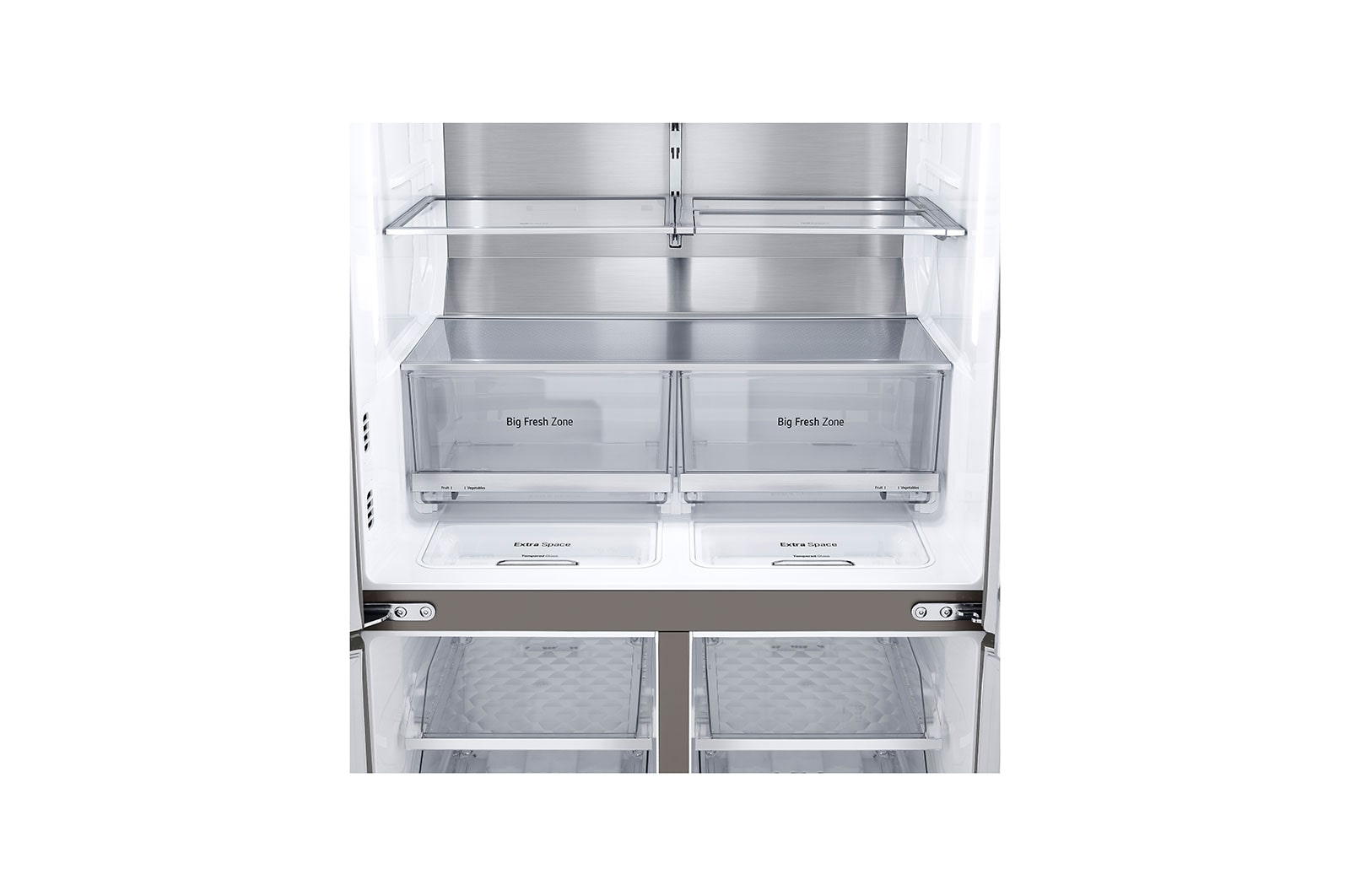 LG GMJ945NS9F side-by-side refrigerator Freestanding – image 6