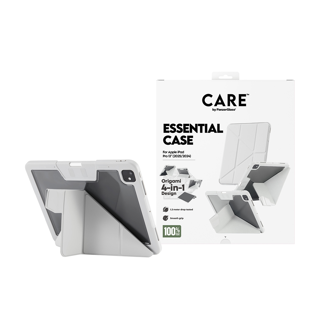 PanzerGlass CARE™ by PanzerGlass®™ by PanzerGlass Essential Case Grey iPad Pro 13" (2024-2025) – image 2