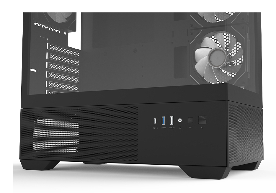 Zalman CHRONIX BLACK Midi Tower image 4
