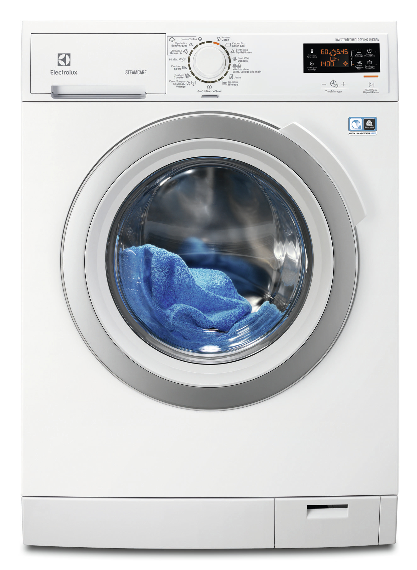Electrolux EWF1486GBW — vue 1 sur 2