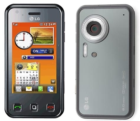 LG KC910i Silver
