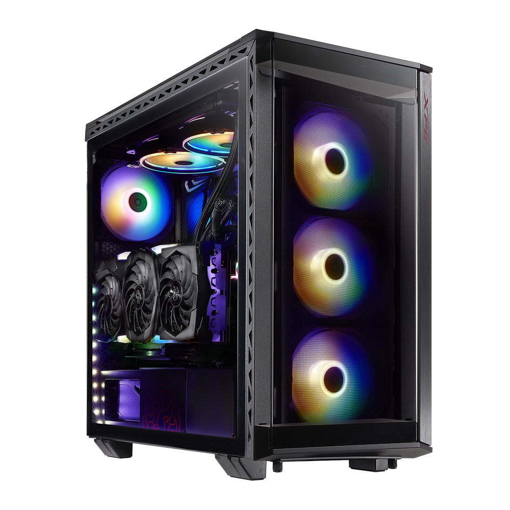 XPG BATTLECRUSIER Midi Tower Black – image 1
