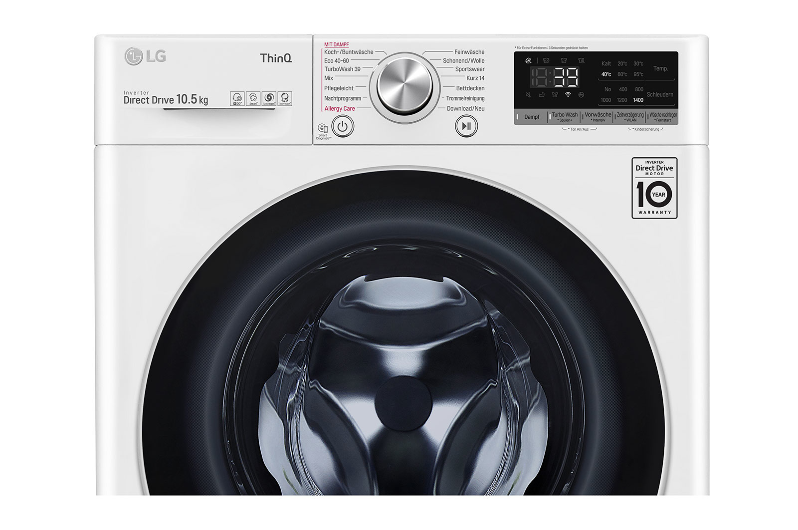 LG F4WV710P1E washing machine Front-load – image 4