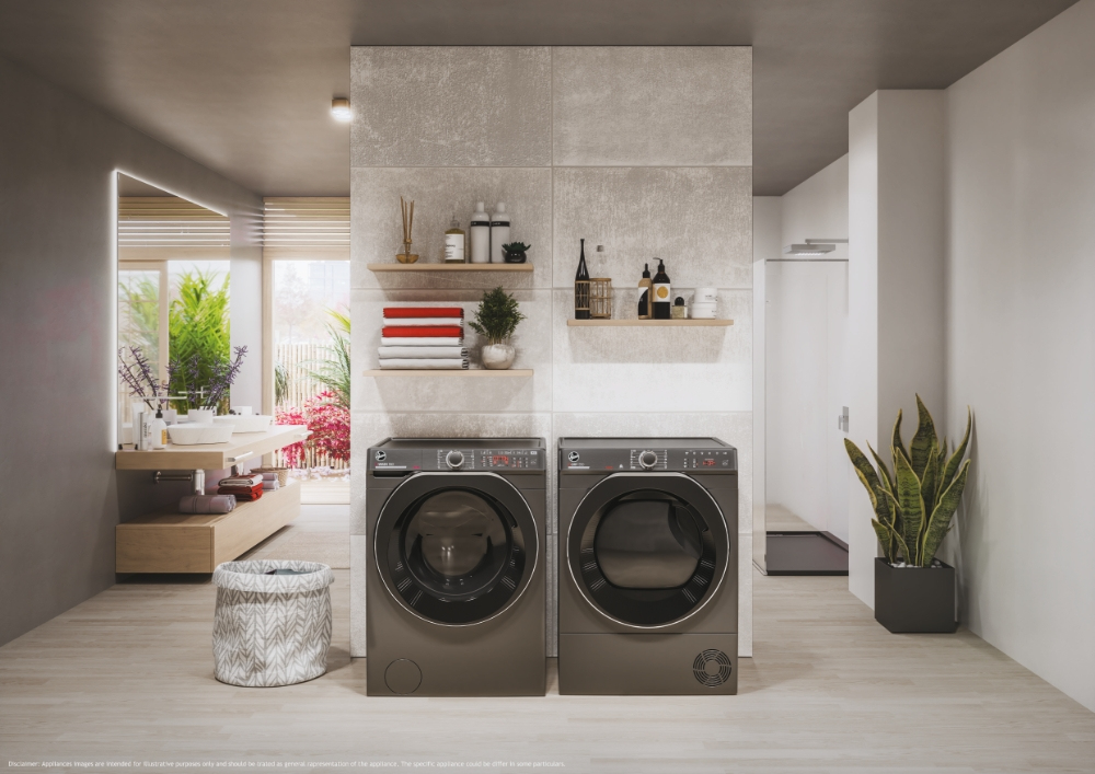 Hoover H-WASH&DRY 550 H5DPB6106MBCR8-S washer dryer Built-in Front-load Anthracite – image 7