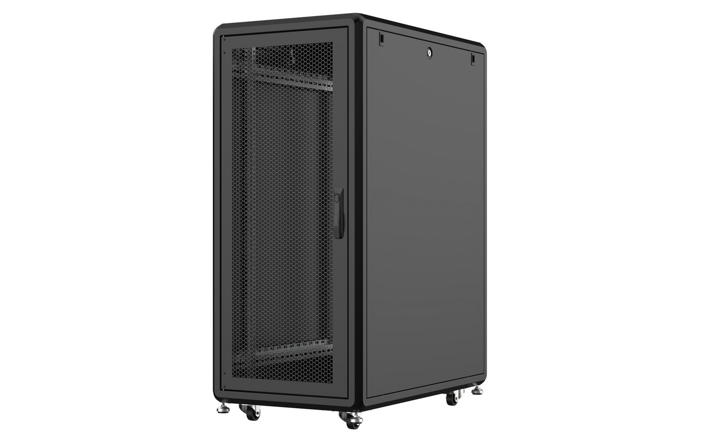 Lanview RSL26U61BL rack cabinet 26U Freestanding rack Black – image 1