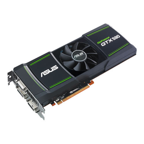 ASUS ENGTX590/3DIS/3GD5 graphics card NVIDIA GeForce GTX 590 – image 2