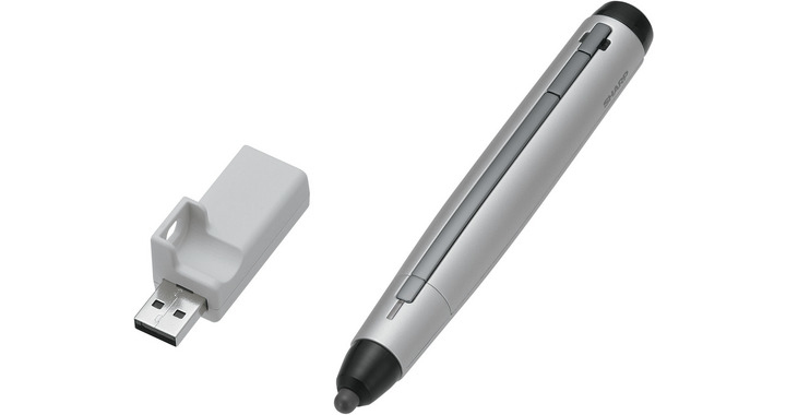 Sharp PN-ZL01A stylus pen Black, Stainless steel
