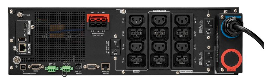 EATON 9PX 6000i RT3U Netpack G2 6000VA/6000W Tower/Rack Network Card 4 min...