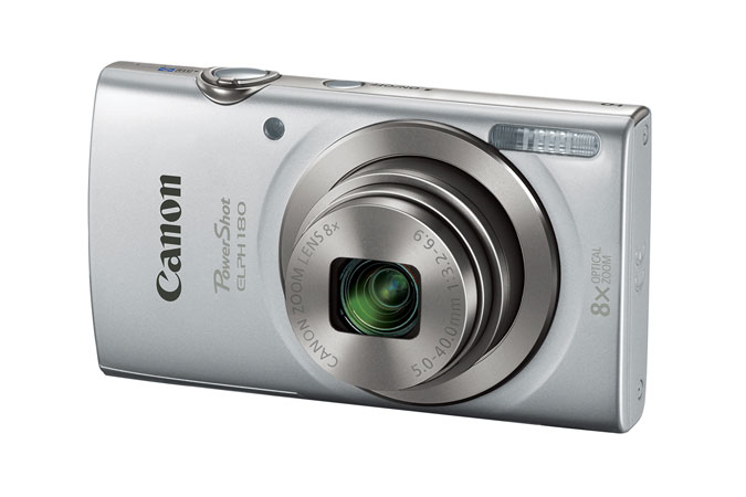 Canon PowerShot ELPH 180 - Digital camera - compact - 20.0 MP - 720p / 25 fps - 8x optical zoom - red