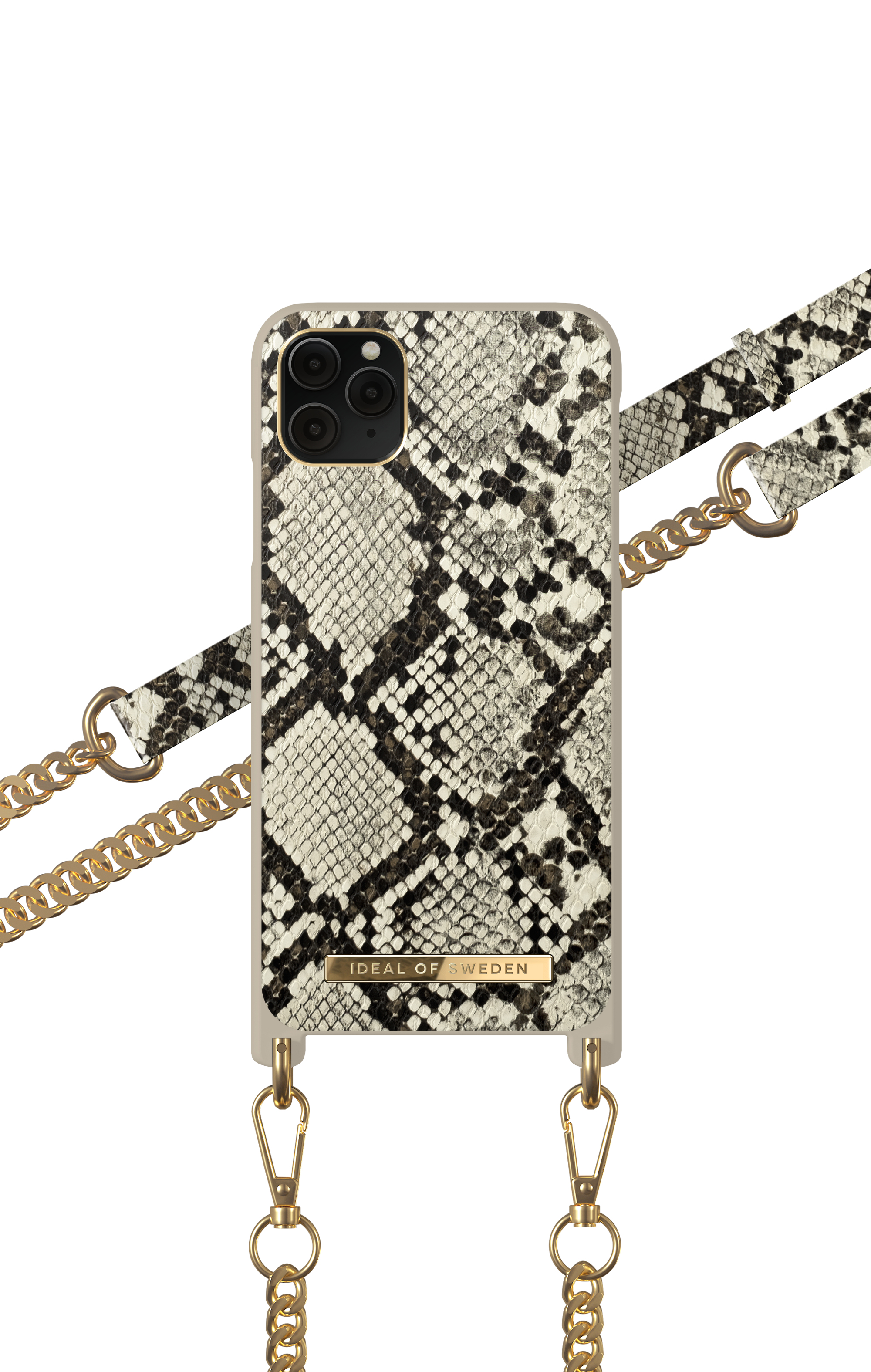 iDeal of Sweden Atelier Necklace Case iPhone 11PM/XSM Desert Python – image 4