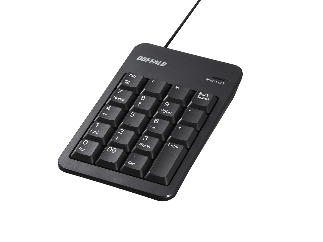 Buffalo BSTK100BK numeric keypad Laptop USB Black