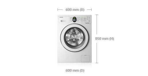 Samsung WF8704BSH washing machine Front-load – image 8