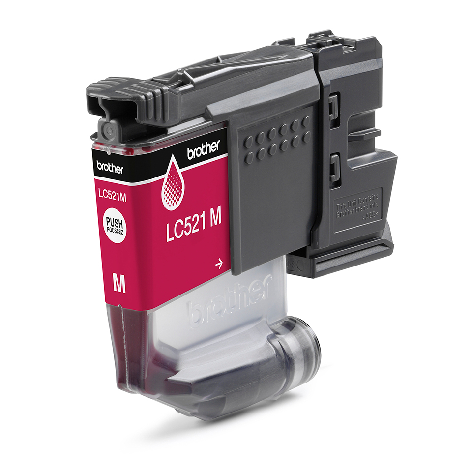 Brother LC521M cartuccia d'inchiostro 1 pz Originale Magenta