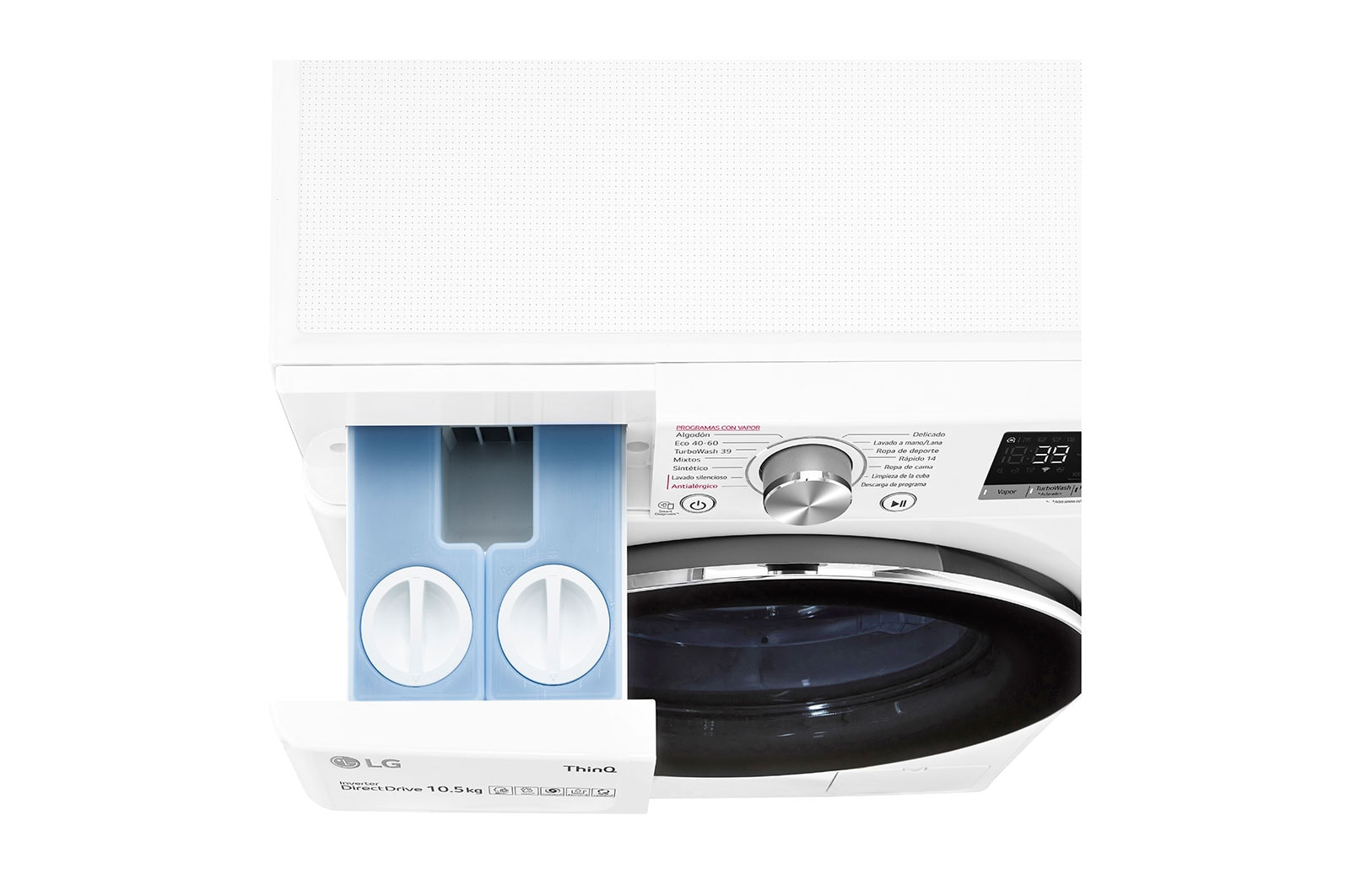 LG F6WV7510PRW washing machine Front-load – image 6