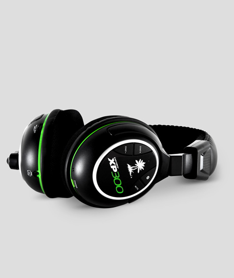 Turtle Beach XP300 Headset Wireless Head-band Gaming Black, Green, White – image 4
