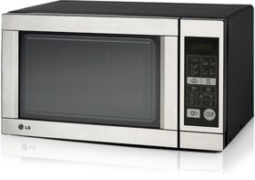 LG MH5744JL microwave Black, Stainless steel