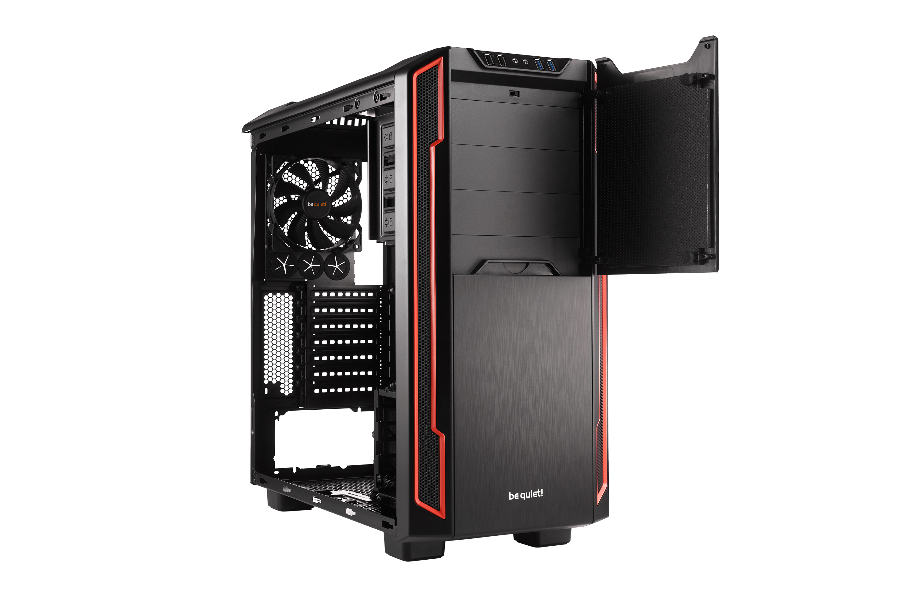 be quiet! Silent Base 600 Desktop Black, Red image 4