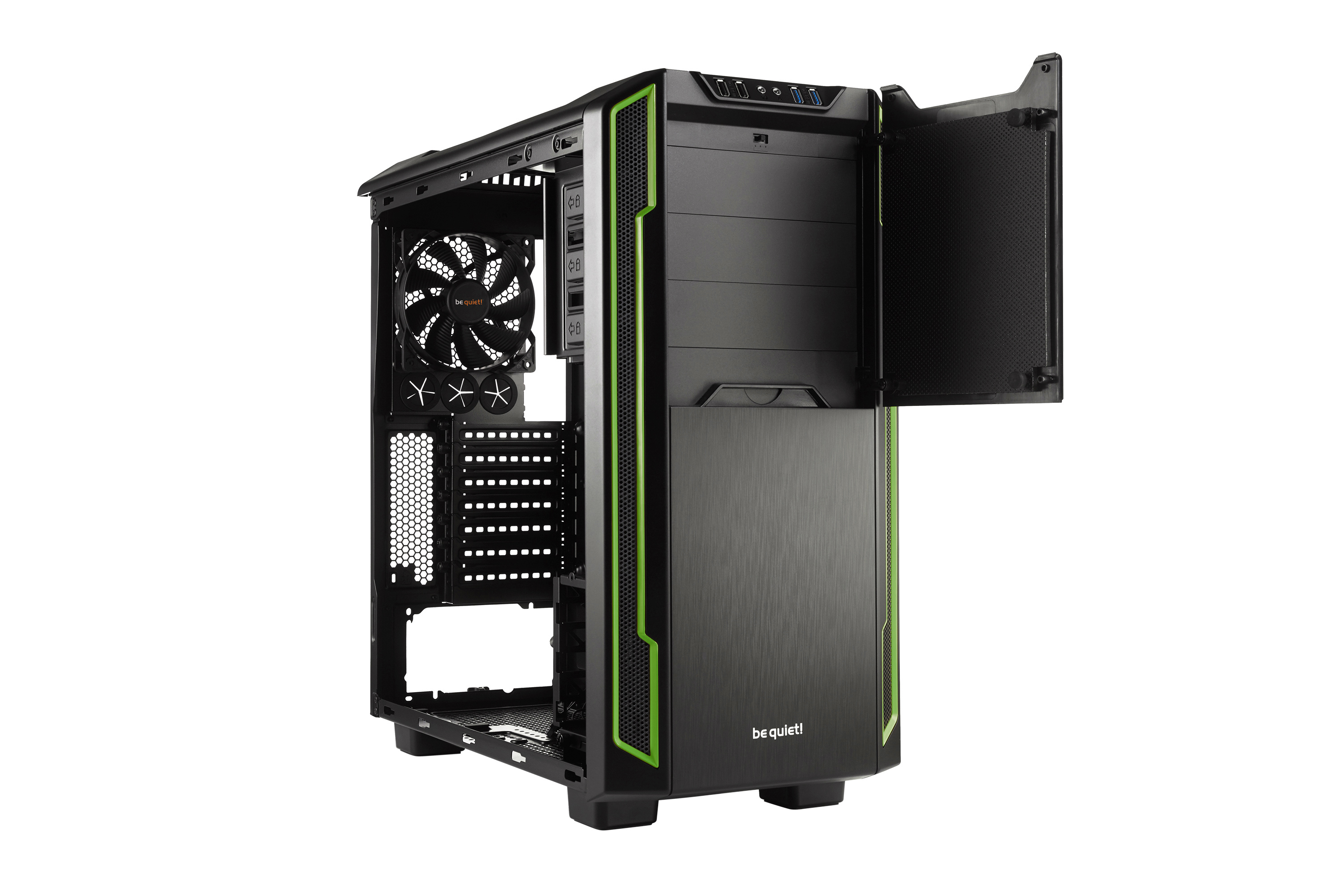 be quiet! Silent Base 600 Desktop Black, Green image 2