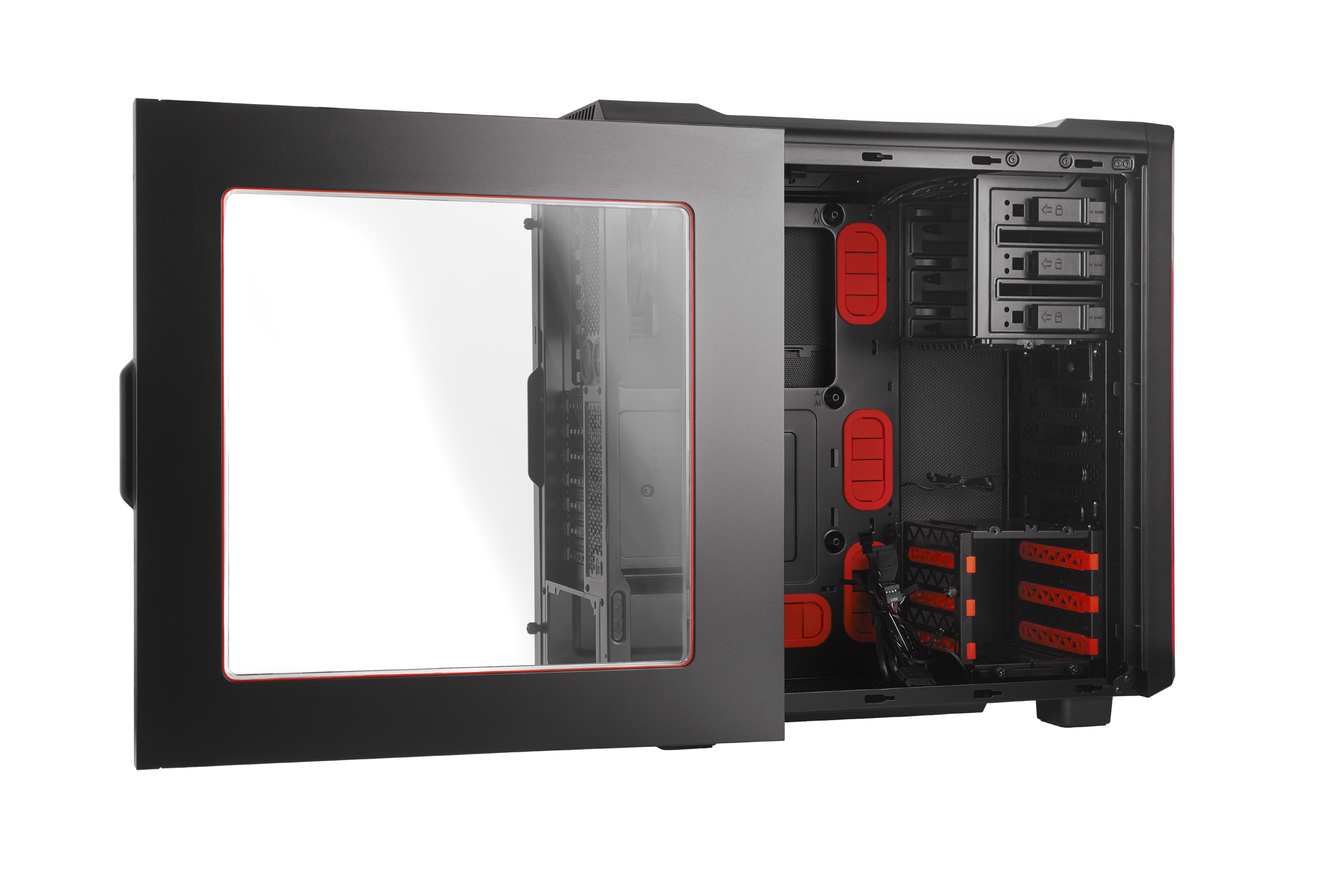 be quiet! Silent Base 600 Desktop Black, Red image 3