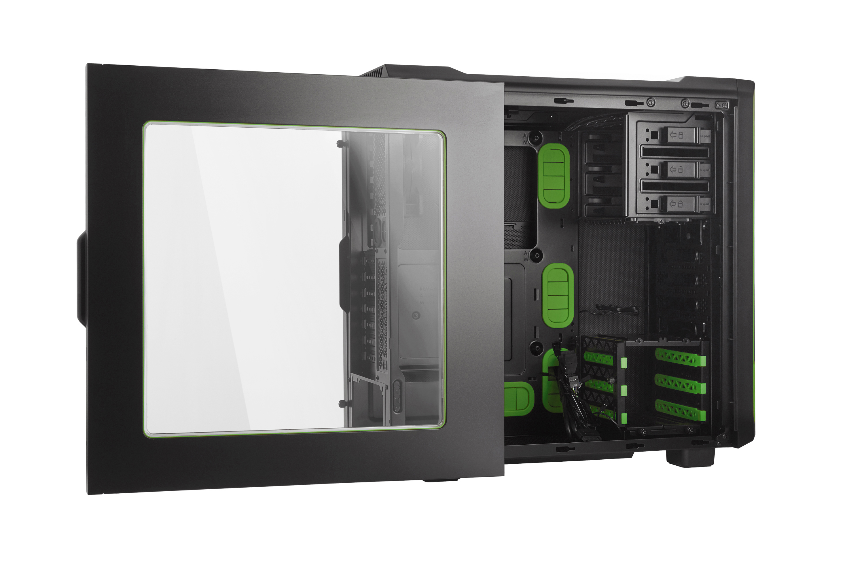 be quiet! Silent Base 600 Desktop Black, Green image 3