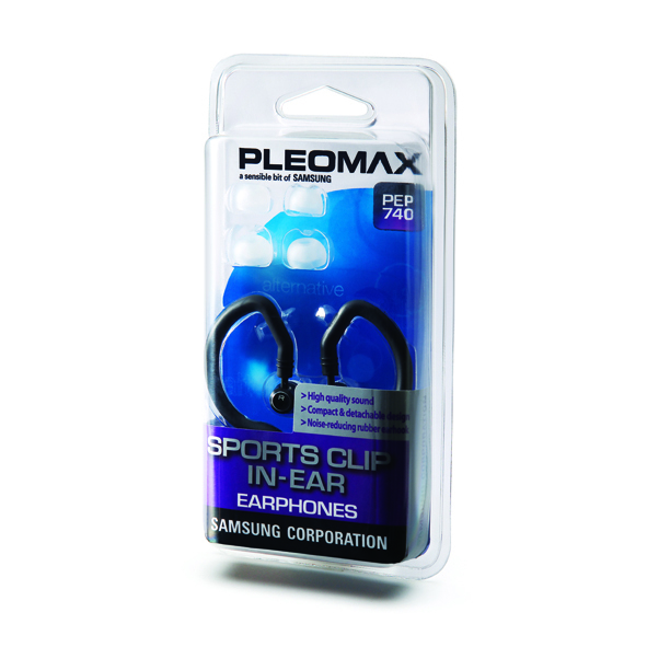 Samsung PEP-740 Headphones Wired Black – image 2