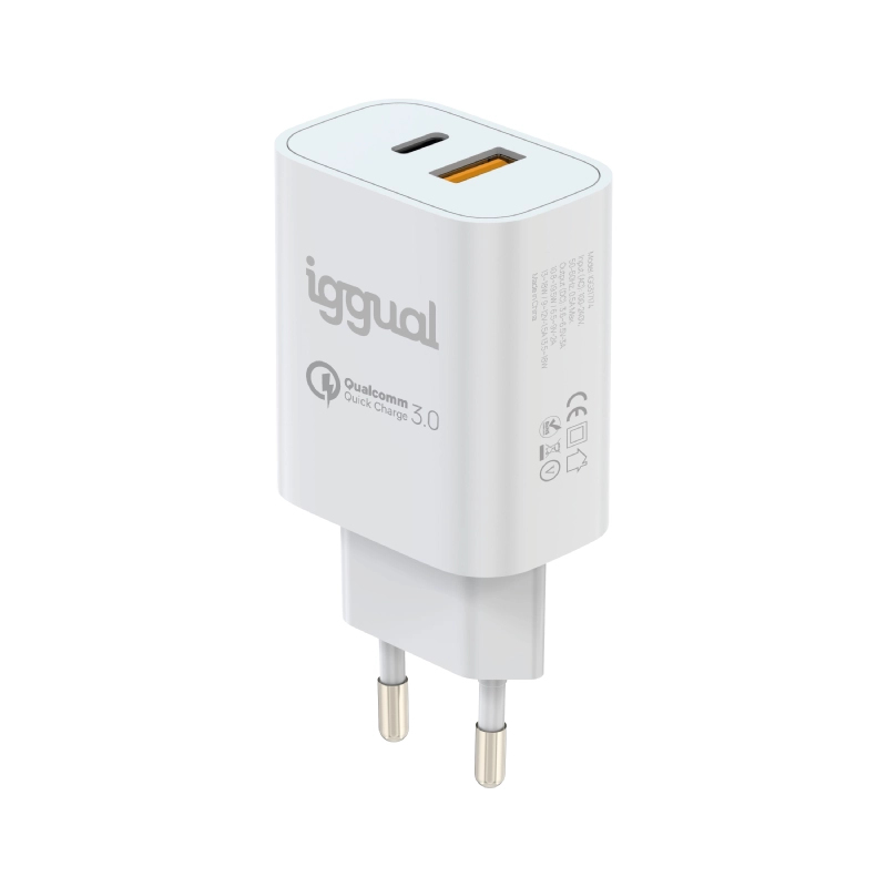 iggual IGG317419 mobile device charger Universal White USB Fast charging Indoor – image 8