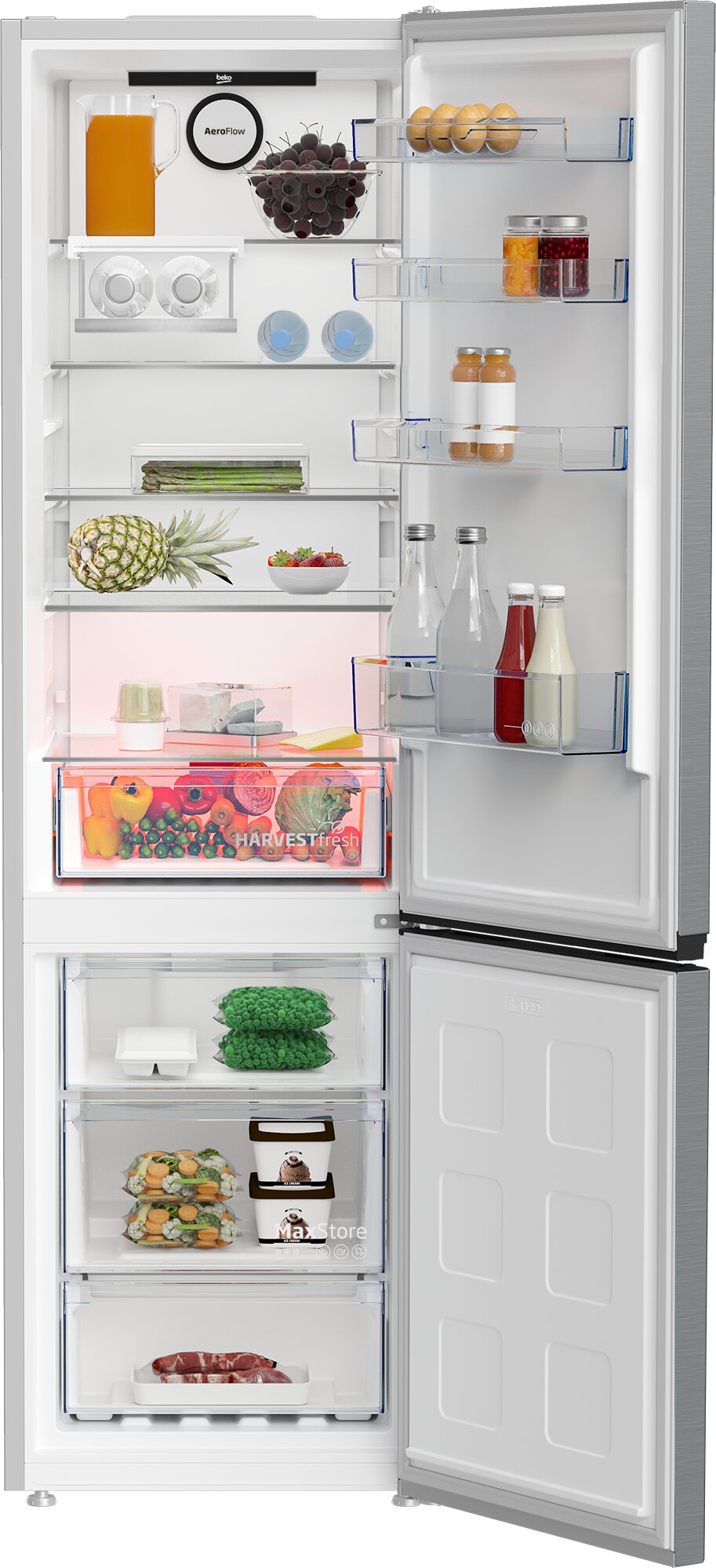 Beko KG520 fridge-freezer Freestanding – image 4