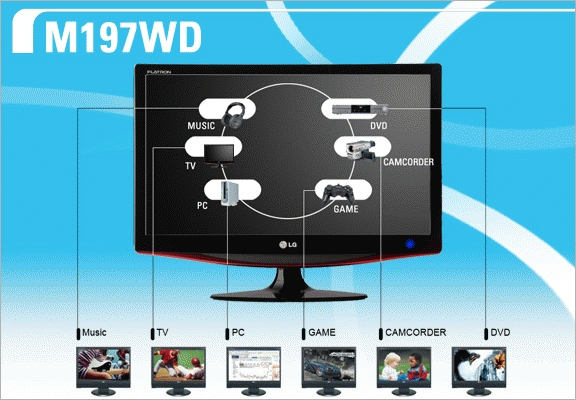 LG M197WD Multi Function Monitor – image 5