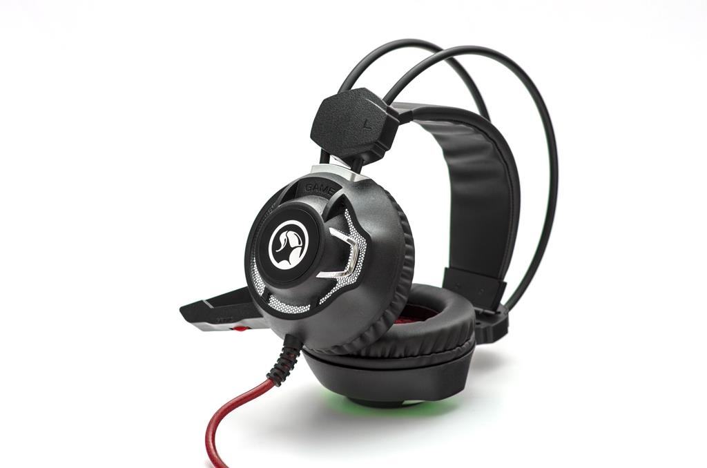 itek ITH8956 headphones/headset Wired Head-band Gaming Black image 9
