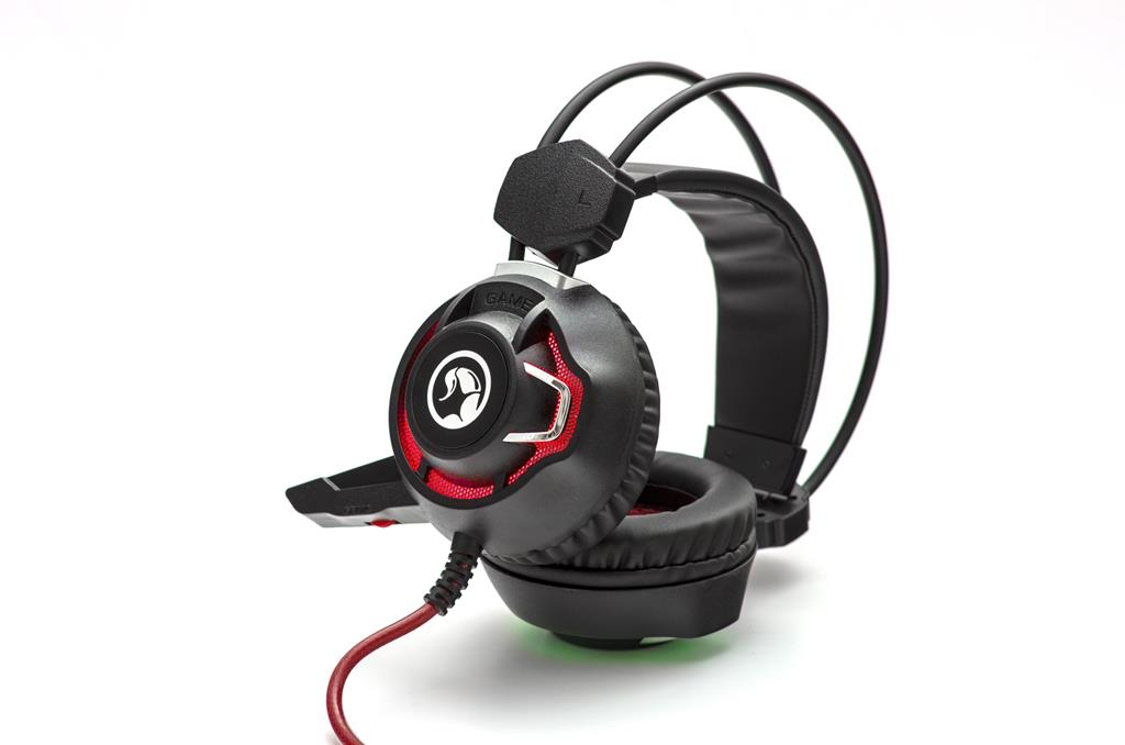 itek ITH8956 headphones/headset Wired Head-band Gaming Black image 13
