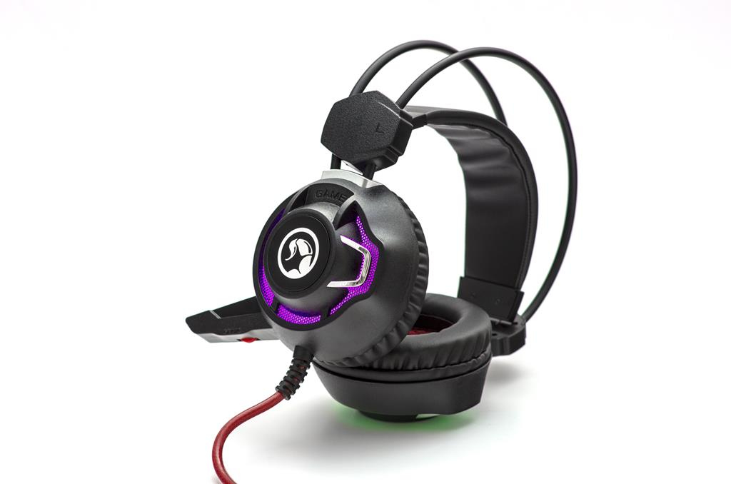 itek ITH8956 headphones/headset Wired Head-band Gaming Black image 11