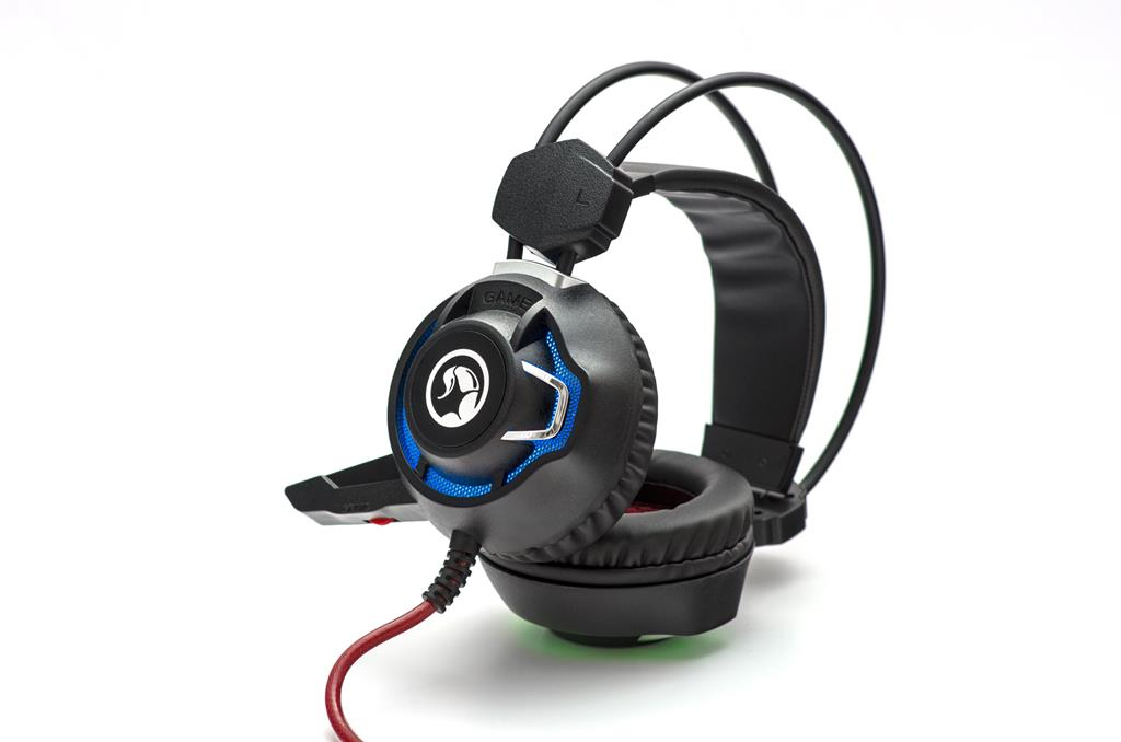 itek ITH8956 headphones/headset Wired Head-band Gaming Black image 10