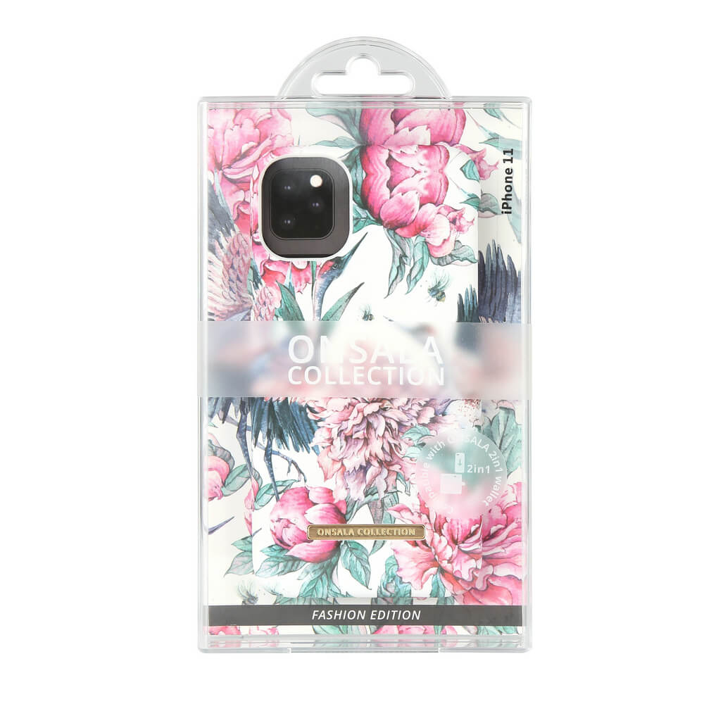 Onsala Mobile Cover Soft Pink Crane iPhone 11 – image 2
