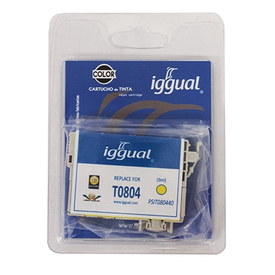 iggual PSIT080440 ink cartridge High (XL) Yield Yellow – image 1