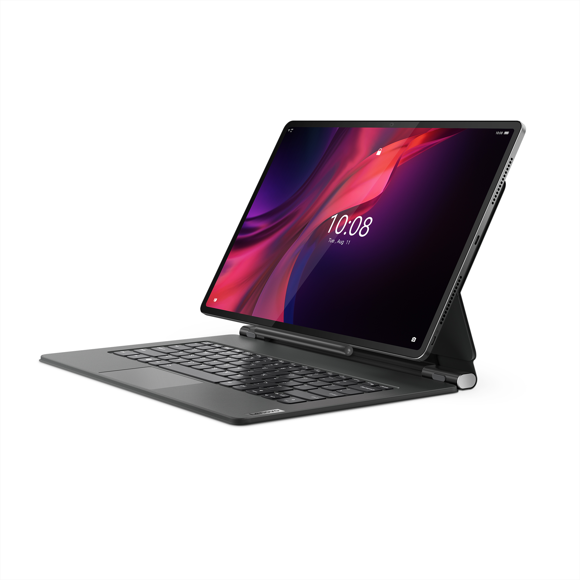 Lenovo ZG38C04971 mobile device keyboard QWERTY Spanish, UK International Pogo Pin Grey – image 8