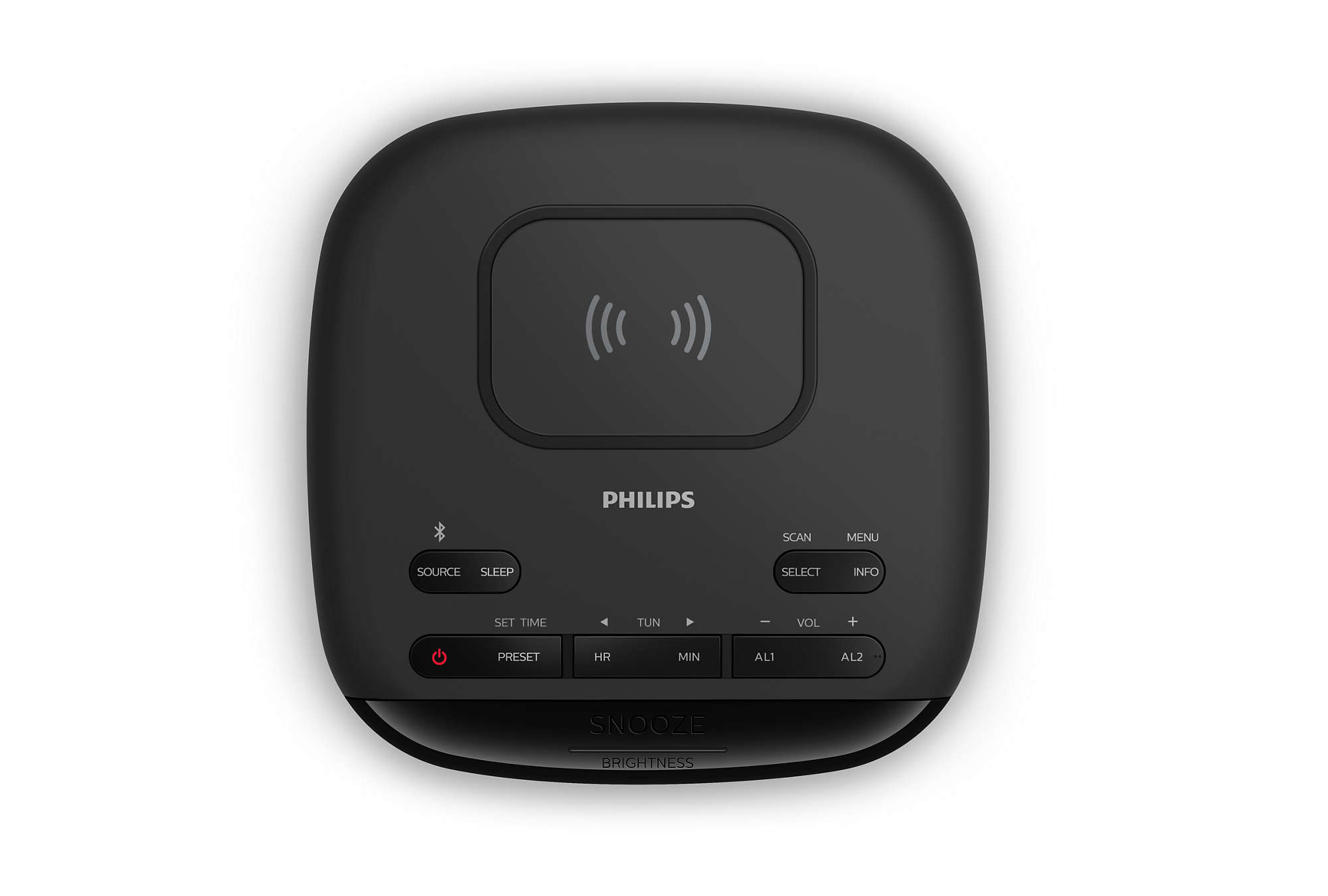 Philips TAR7705 Clock Radio with DAB+ and Wireless Phone Charging – image 2