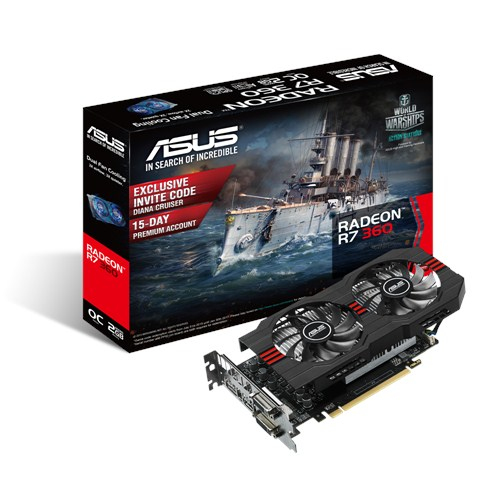 ASUS R7360-OC-2GD5-V2 AMD Radeon R7 360 – image 1