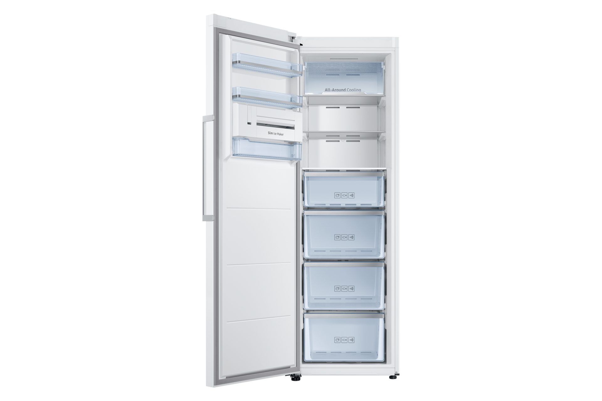 Samsung RR7000 RZ32M7125WW/EU Tall One Door Freezer with All-around Cooling - White – image 2