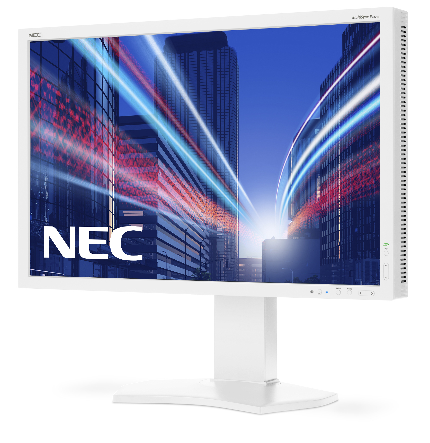 NEC MultiSync P242W computer monitor – image 2